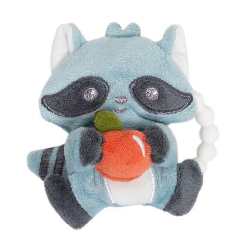 Pearhead Halloween Raccoon Crinkle Baby Teether