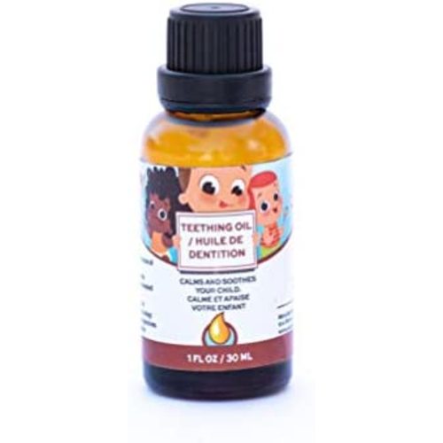 Punkin Butt Teething Oil - 1 oz - 100% Natural Teething Relief for Babies - Proprietary Blend Includes Chamomile, Sunflower, Peppermint, and Clove Oil - Baby Teething Relief with No Added Chemicals