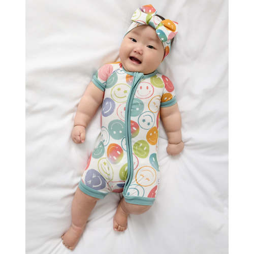 Positive Vibes Shorty Zippy - Little Sleepies