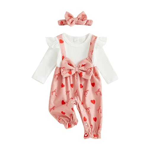 Rtnnsbbfcm Newborn Baby Girl Clothes Vintage Plaid Long Sleeve Romper One Piece Jumpsuit and Headband Infant Cute Outfits