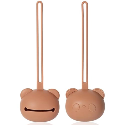 2 Pack Silicone Pacifier Holder