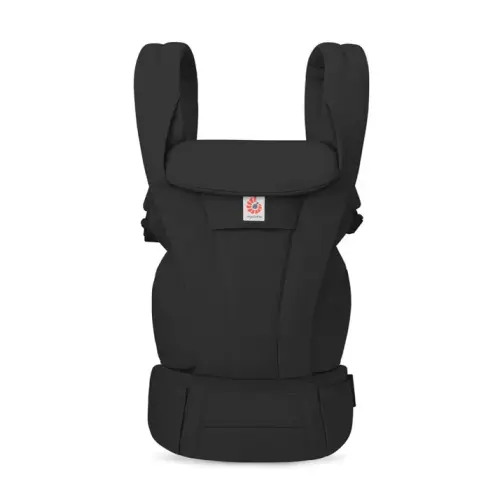 Ergobaby Omni Deluxe Cotton Carrier Onyx Black | Baby Bunting AU