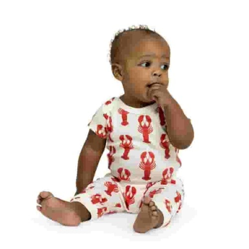 M+A by Monica + Andy Organic Cotton Gender Neutral First Moves Bodysuit + Groove Pant Set, Sizes Newborn -24 Months
