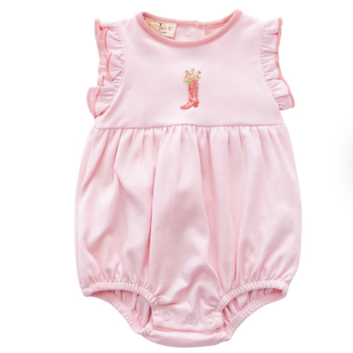 Boots and Blooms Bubble - Pink