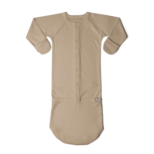 goumikids Viscose Made from Bamboo Organic Cotton Convertible Baby Gown