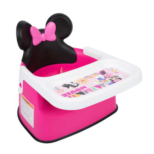The First Years Disney Minnie Mouse Mealtime Booster Seat - Toddler Feeding Seat