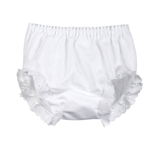 White Diaper Cover (Small)