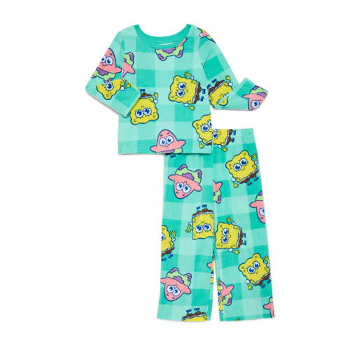 Character Toddler Long Sleeve Microfleece, 2-Piece Pajama Set, Sizes 12M- 5T