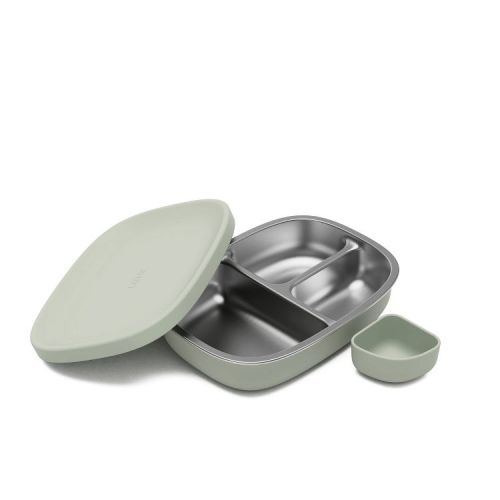 Lalo Bento Stainless Steel Box - Sage