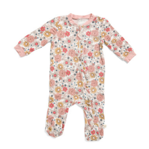 Newborn Girls Floral Footed Coveralls | Baby | Marshalls