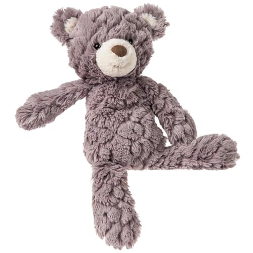 Mary Meyer Teddy Bear - Putty Collection Super Soft Stuffed Animal Plush Classic Toy Plushie , 11" Small, Grey