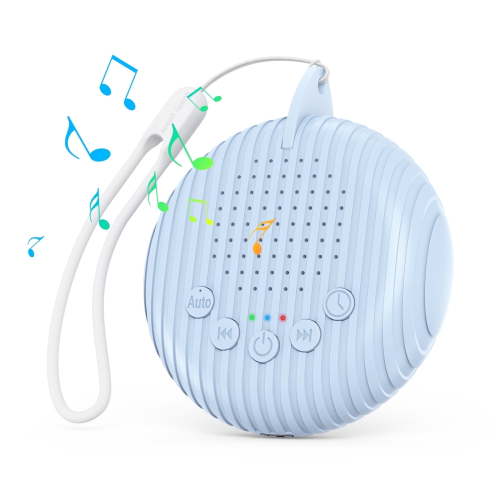 White Noise Machine, AMIR Rechargeable Sleep Sound Machine for Baby 10 Soothing Sounds & Timer Memory Function White Noise Machine for Kids Adult Elderly Insomnia Gift