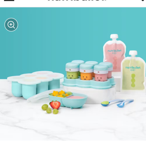 nutribullet Baby & Toddler Meal Prep Kit: Food Storage