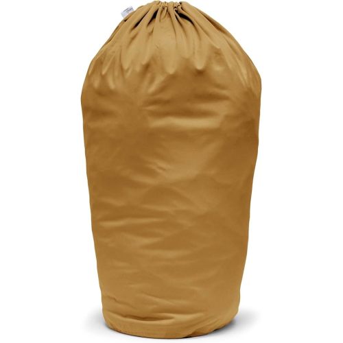 Kanga Care Seam Sealed Drawstring Reusable Diaper Pail Liner Large Barrel Shape 26" height x 51" top x 33" base | Honey