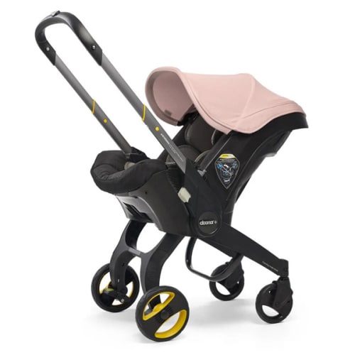 Doona Infant Car Seat Stroller with Base  - Blush Pink