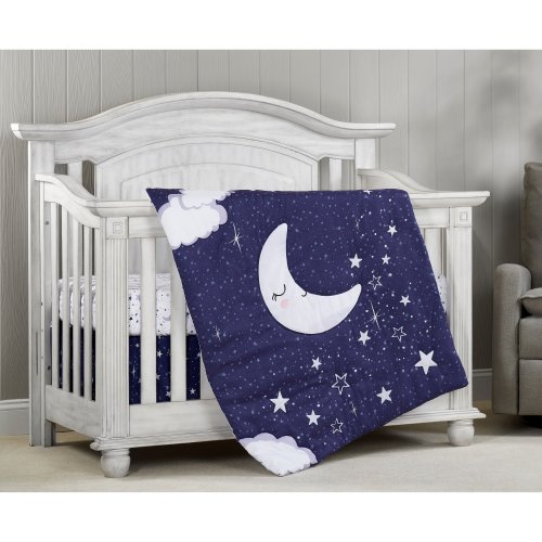 Oxford Baby Good Night Moon, 3 Pc Crib Bedding Set