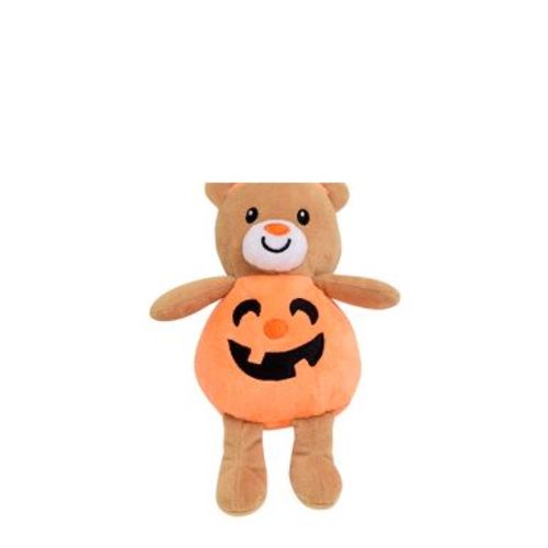 Magic Years 10 inch Pumpkin Bear Activity Toy with Pull & Jiggle Feature and Rattle