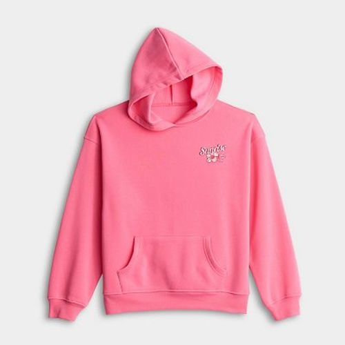 Girls 7-16 Harper & Ivy Fleece Graphic Hoodie