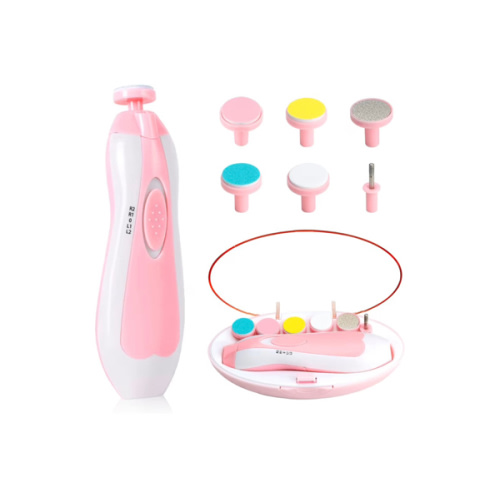 Amazon.com : Electric Nail File Drill for Baby No Sharp Claws Hurt, 6 in 1 Safety Cutter Trimmer Clipper for Toes and Fingers (Blue) : Baby