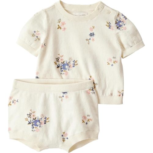 little planet by carter's Baby Girls' 2-piece Shorts Set Made With Organic Cotton