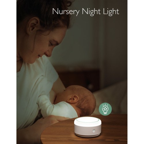 Momcozy Portable Baby Sound Machine - Long Battery Life - White - No size