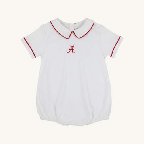 Alabama Short Sleeve Biltmore Bubble - Worth Avenue White