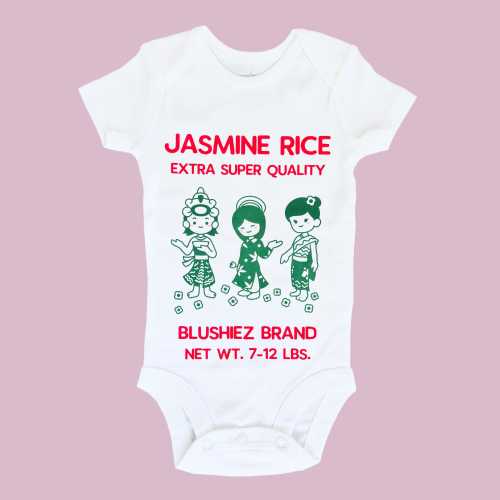Jasmine Rice Baby Bodysuit