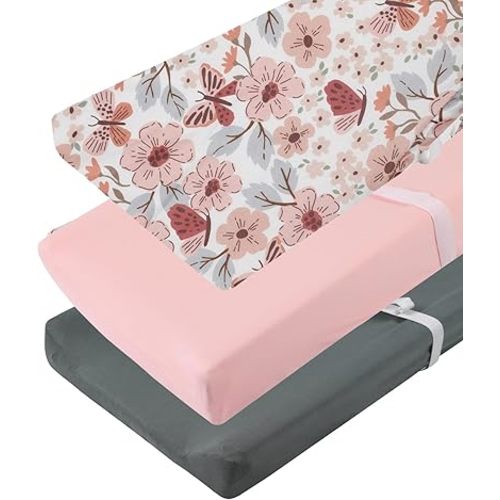 Changing Pad Cover Set 3 Pack Jersey Knit Ultra Soft