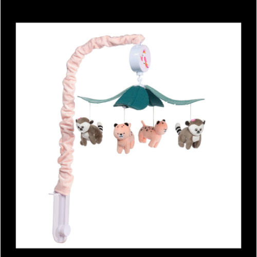 Enchanted Safari Animal Musical Baby Crib Mobile Jungle Soother Toy – Lambs & Ivy