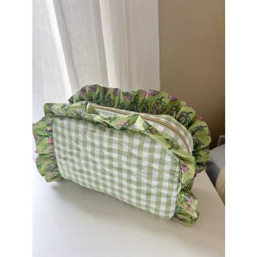 Custom Ruffle Pouch