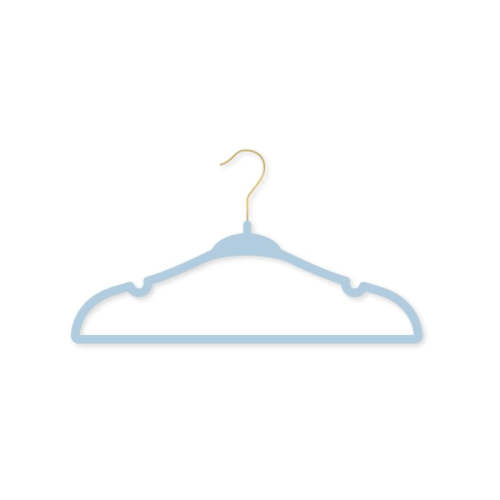 Hangers With Gold Hook - 10 Pack