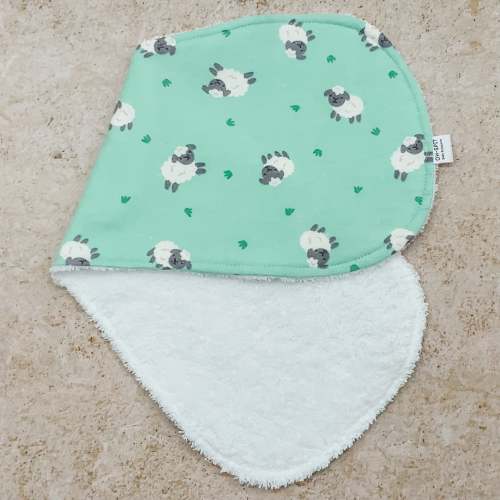 Soft Sheepish Burp Cloths