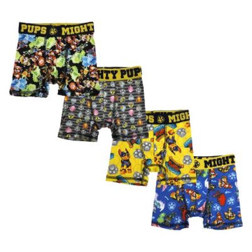 Paw Patrol Mighty Pups 4pk Youth Boys Boxer Briefs-8