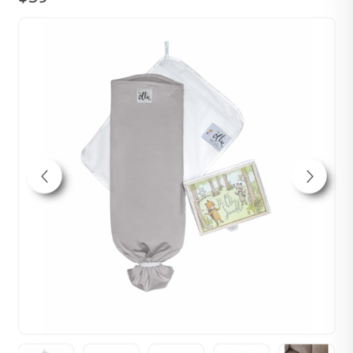 The Ollie® Swaddle - Stone