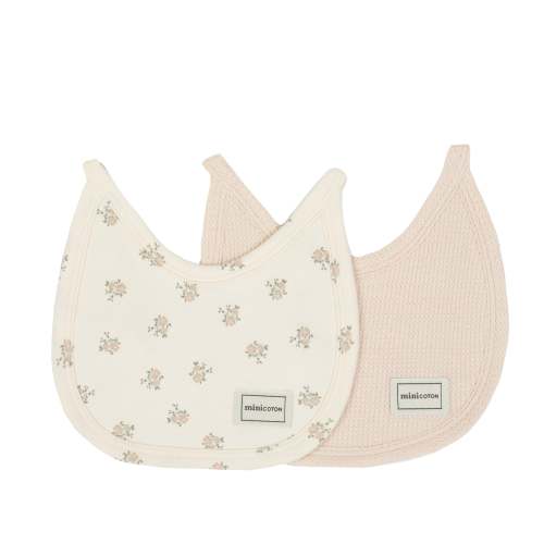 Pack Bibs Blossom Rose