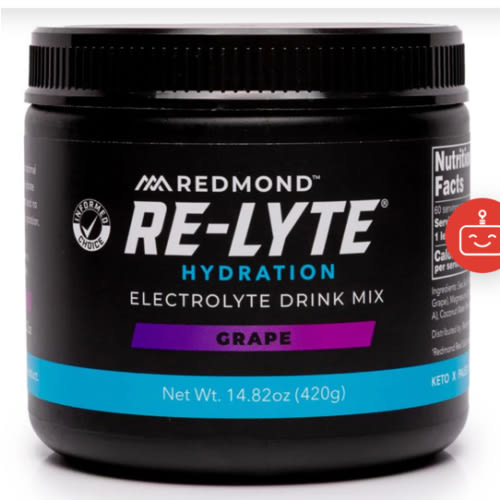 Re-Lyte® Hydration | Best Electrolyte Powder | Zero-Calories, No Added Sugar | Electrolytes Drink Mix w/ Real Salt| / Strawberry Lemonade | Redmond Life