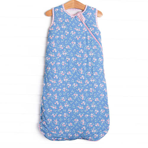 Grace Garden Bamboo Sleep Bag, Blue – Stitchy Fish