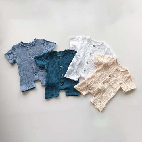 Boho Linen Short Sleeve – The Boho Bebe
