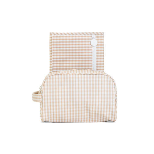 Stowaway + Game Changer Pad Bundle - Khaki Gingham – shopTRVLdesign