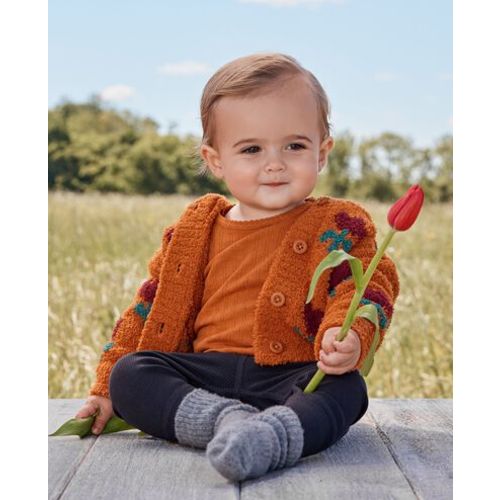 Baby Marshmallow Hoodie Cardigan