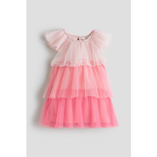 TIERED TULLE DRESS