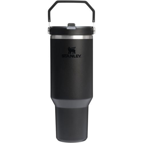 STANLEY IceFlow 2.0 Flip Straw Tumbler, 40 oz, Black 2.0