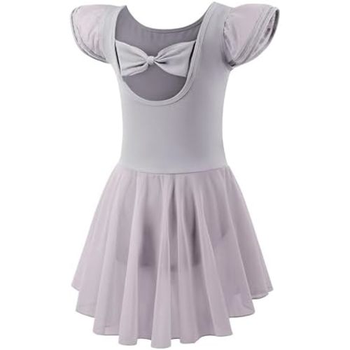Ballet Leotards for Girls Toddler Dance Leotards Short/Long Sleeve Skirt Ballerina Outfits