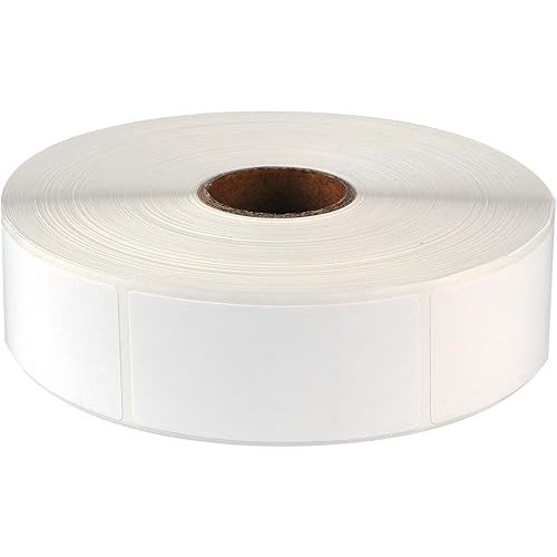 1000 Pcs Blank Removable Freezer Labels Water Oil Resistant for Food Containers Jars Pantry Organization (Each Measures 1” x 2”)