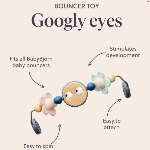 BabyBjörn Toy for Bouncer – Googly eyes
