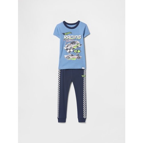 Baby & Toddler Organic Brushed Cotton Hot Wheels PJ Set