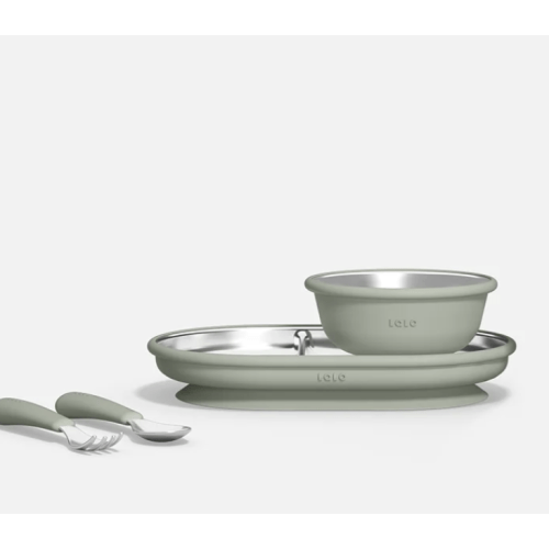 Stainless Mealtime Essentials Set