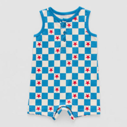 Okie Dokie Baby Boys Sleeveless Romper
