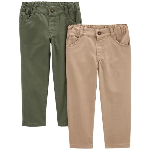 Simple Joys by Carter's Baby-Boys 2-Pack Twill Pants