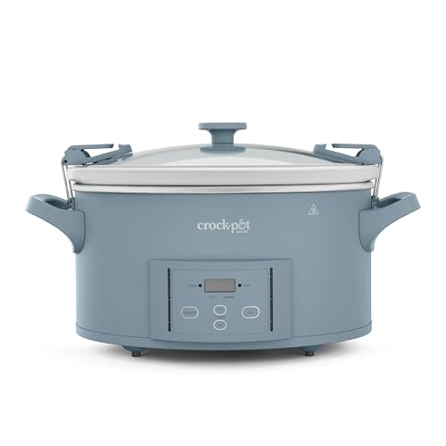 Crock-Pot® Design Series 7-Quart Programmable Slow Cooker, Morning Haze Blue